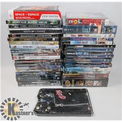 FLAT OF SEALED DVD'S,  IMAX MOVIES