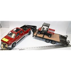 1 TON TRUCK AND TRAILER