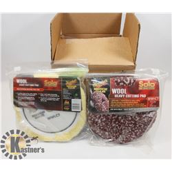 CASE OF MEGUIARS 7" ROTARY FOAM CUTTING PADS