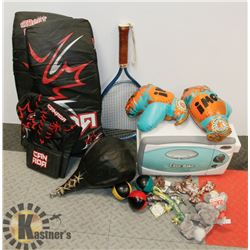 ESTATE BOX OF KIDS TOYS AND MORE INCLUDING