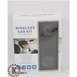NEW WIRELESS CAR KIT-CALL/SIRI/MUSIC