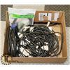 Image 1 : BOX WITH DVI MONITOR CABLES (10), VGA CABLES (3)