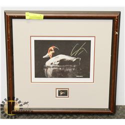 DUCKS UNLIMITED NUMBERED PRINT