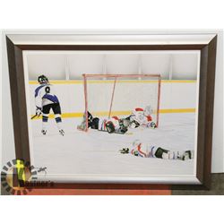 FRAMED HOCKEY PRINT