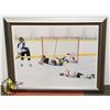 Image 1 : FRAMED HOCKEY PRINT