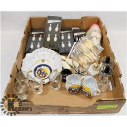FLAT OF BOWLING THEMED COLLECTIBLES