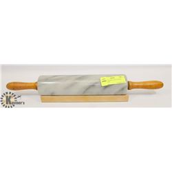 GENUINE MARBLE ROLLING PIN WITH STAND