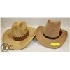 Image 1 : LOT OF 2 COWBOY HATS