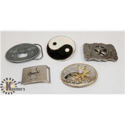 COLLECTION OF ASSORTED BELT BUCKLES