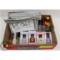 BOX OF NEW NAIL CARE PRODUCTS INCL.