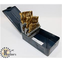 29 PC MASTERCRAFT BRASS DRILL BIT SET