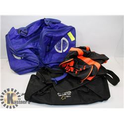 LOT OF 3 GYM BAGS