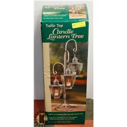 TABLE TOP CANDLE LANTERN TREE