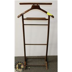 VINTAGE WOOD GENTLEMENS VALET