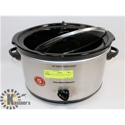HAMILTON BEACH SLOW COOKER W/