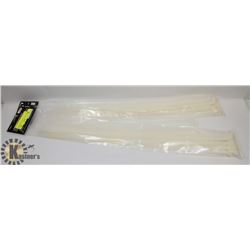 2 PACKS 24" & 1 PACK 20" CABLE/ZIP TIES