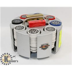 ORANGE COUNTY CHOPPERS POKER SET