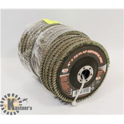 BUNDLE OF 15 NEW 4" FLAP DISC'S 120 G