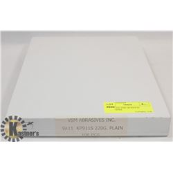 NEW CASE VSM 100 SHEETS SANDPAPER