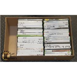 BOX OF 40 XBOX 360 GAMES