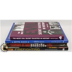 FLAT OF ASSORTED HISTORICAL BOOKS