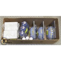 LOT OF 3 EXTRA LARGE BUFF BALLS