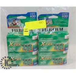 BAG OF FOUR 3X36 FUJIFILM