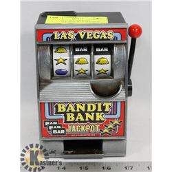 LAS VEGAS BANDIT BANK TABLETOP MINE SLOT MACHINE