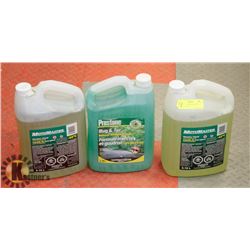 LOT OF 3 X 3.78L WINDSHIELD WASHER FLUID