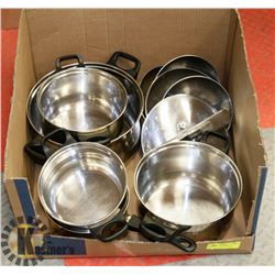 10PC PRINCESS HOLD POT SET.