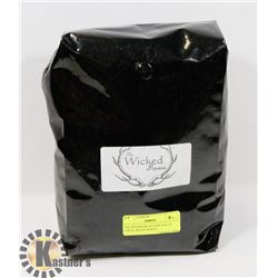THE WICKED BEAN 5LBS BAG OF COSTA  RICAN WHOLE