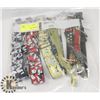 BAG OF DOG COLLARS AND/ OR LEASHES