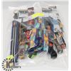 BAG OF DOG COLLARS AND/ OR LEASHES