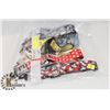 BAG OF DOG COLLARS AND/ OR LEASHES