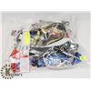 BAG OF DOG COLLARS AND/ OR LEASHES