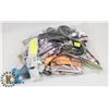 BAG OF DOG COLLARS AND/ OR LEASHES