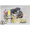 BAG OF DOG COLLARS AND/ OR LEASHES