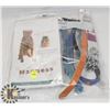 BAG OF DOG COLLARS AND/ OR LEASHES