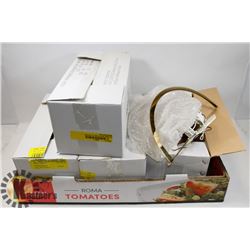 4 NEW BOXED GALAXY XL WALL SCONCES.