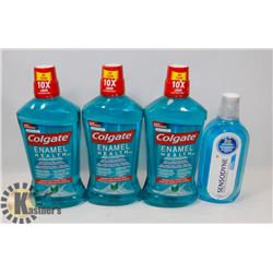 BAG OF ASSORTED MOUTHWASH