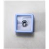 Image 1 : 7)  ROUND 6 CT WHITE CZ SAPPHIRE