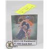 Image 1 : 2011-12 PARKHURST 100 CARD SET HOCKEY