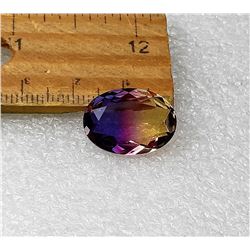 10)  NATURAL OVAL BI-COLORED