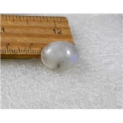 6) NATURAL OVAL RAINBOW MOONSTONE