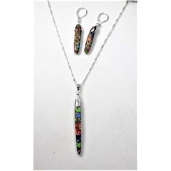 16)  SET OF SPEAR SHAPED SEA SEDIMENT