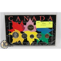 CANADIAN 6 COIN SET