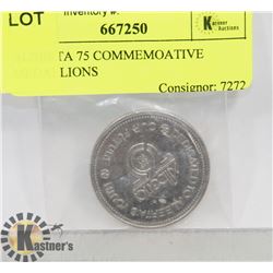 ALBERTA 75 COMMEMORATIVE MEDALLION