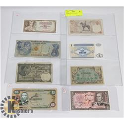 LOT OF ASSORTED WORLD CURRENCY