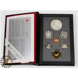 1990 CANADIAN PROOF SET 7 COINS INCLUDING SILVER