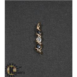 #145-GENUINE BLUE SAPPHIRE PENDANT
